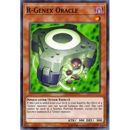 R-Genex Oracle (Duel Terminal Normal Parallel Rare)