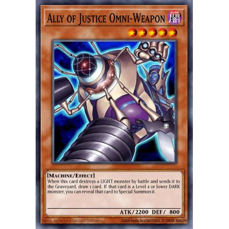 Ally of Justice Omni-Weapon (Duel Terminal Super Parallel Rare)