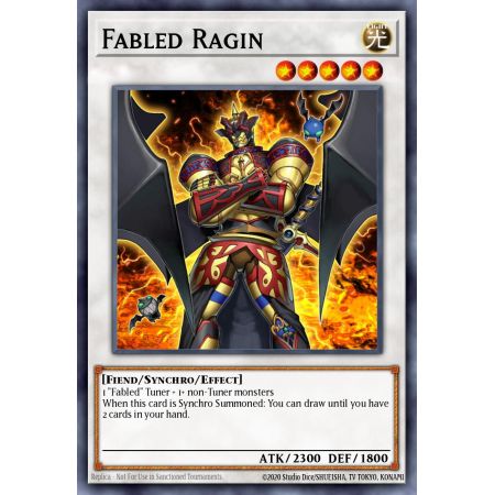 Fabled Ragin (Duel Terminal Ultra Parallel Rare)