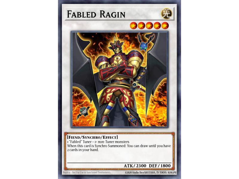 Fabled Ragin (Duel Terminal Ultra Parallel Rare)