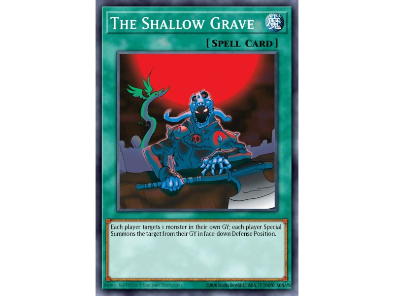 The Shallow Grave (Duel Terminal Normal Parallel Rare)