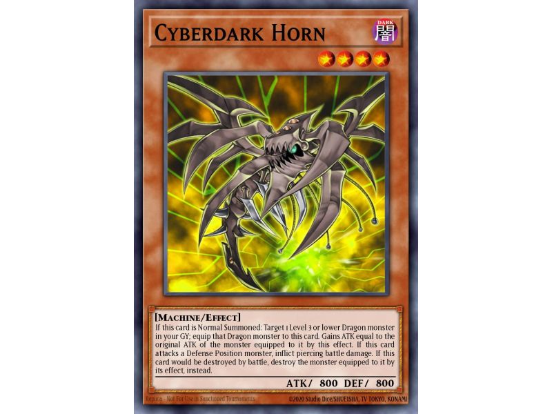 Cyberdark Horn (Duel Terminal Normal Parallel Rare)
