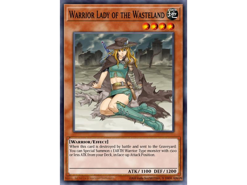 Warrior Lady of the Wasteland (Duel Terminal Normal Parallel Rare)