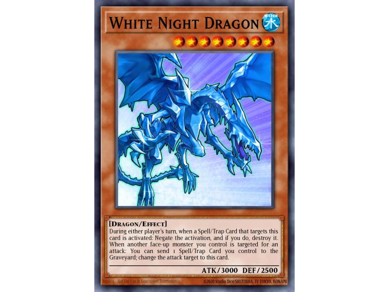 White Night Dragon (Duel Terminal Super Parallel Rare)