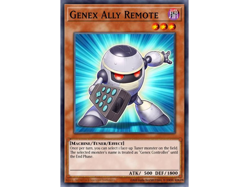 Genex Ally Remote (Duel Terminal Rare Parallel Rare)