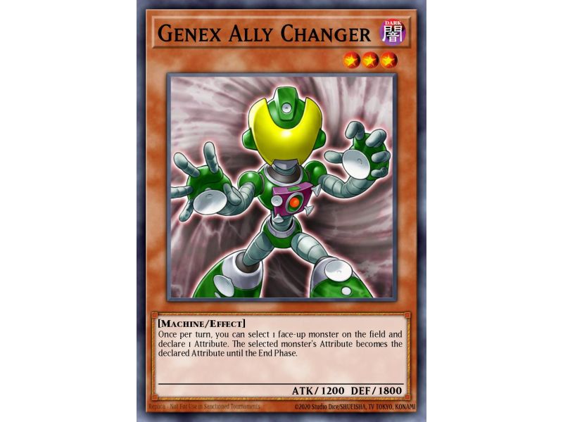 Genex Ally Changer (Duel Terminal Normal Parallel Rare)