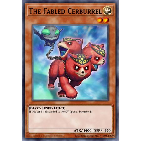 The Fabled Cerburrel (Duel Terminal Super Parallel Rare)