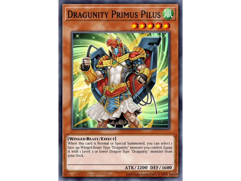 Dragunity Primus Pilus (Duel Terminal Super Parallel Rare)