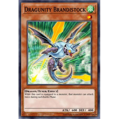 Dragunity Brandistock (Duel Terminal Normal Parallel Rare)