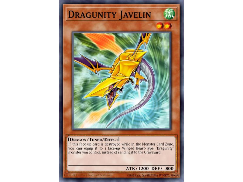 Dragunity Javelin (Duel Terminal Normal Parallel Rare)