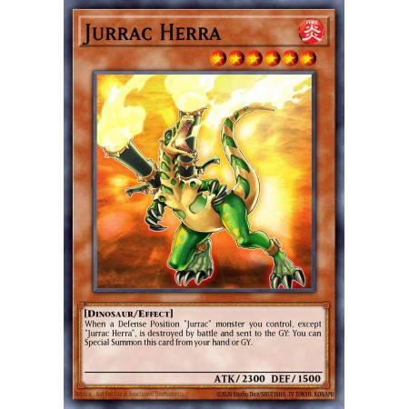 Jurrac Herra (Duel Terminal Rare Parallel Rare)