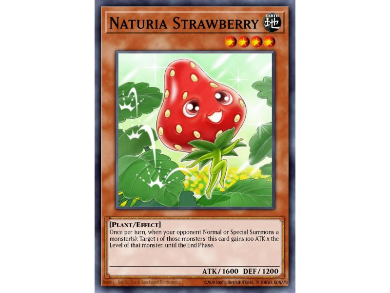 Naturia Strawberry (Duel Terminal Normal Parallel Rare)
