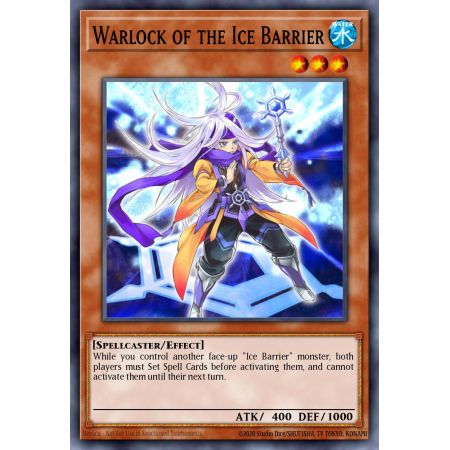 Warlock of the Ice Barrier (Duel Terminal Normal Parallel Rare)