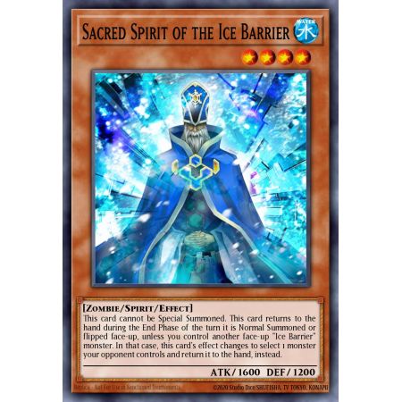 Sacred Spirit of the Ice Barrier (Duel Terminal Normal Parallel Rare)