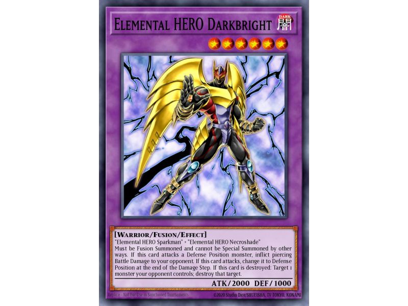 Elemental HERO Darkbright (Duel Terminal Normal Parallel Rare)