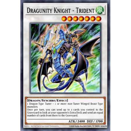 Dragunity Knight - Trident (Duel Terminal Ultra Parallel Rare)