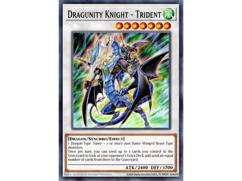 Dragunity Knight - Trident (Duel Terminal Ultra Parallel Rare)