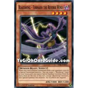 Blackwing - Tornado the Reverse Wind (Common) – The Dark Illusion | Carta YUGIOH en México