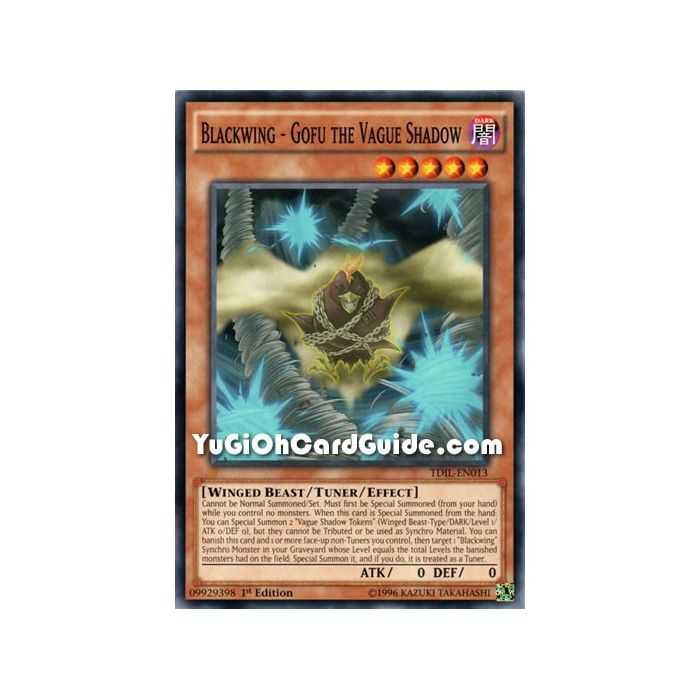Blackwing - Gofu the Vague Shadow (Common) – The Dark Illusion | Carta YUGIOH en México
