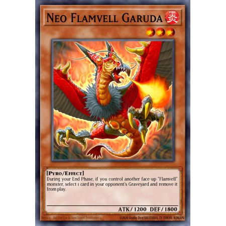 Neo Flamvell Garuda (Duel Terminal Normal Parallel Rare)