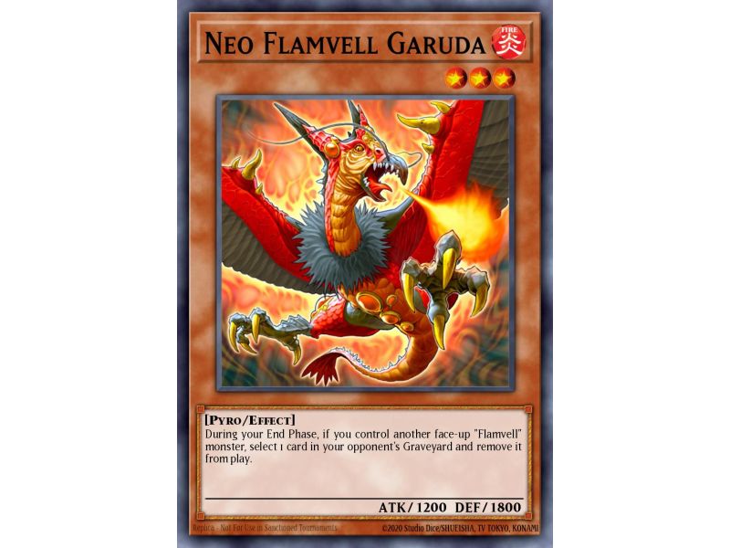 Neo Flamvell Garuda (Duel Terminal Normal Parallel Rare)