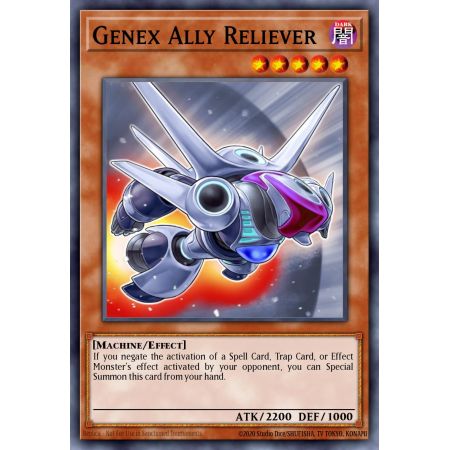 Genex Ally Reliever (Duel Terminal Super Parallel Rare)
