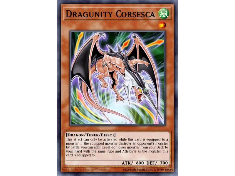 Dragunity Corsesca (Duel Terminal Normal Parallel Rare)