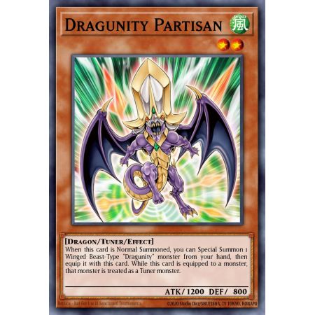 Dragunity Partisan (Duel Terminal Normal Parallel Rare)