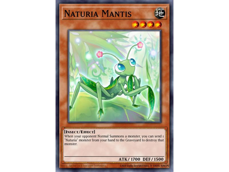 Naturia Mantis (Duel Terminal Normal Parallel Rare)