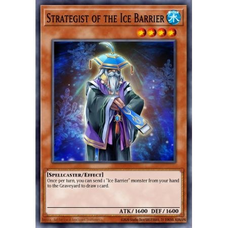 Strategist of the Ice Barrier (Duel Terminal Normal Parallel Rare)