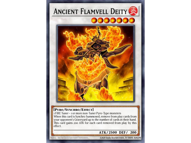 Ancient Flamvell Deity (Duel Terminal Ultra Parallel Rare)
