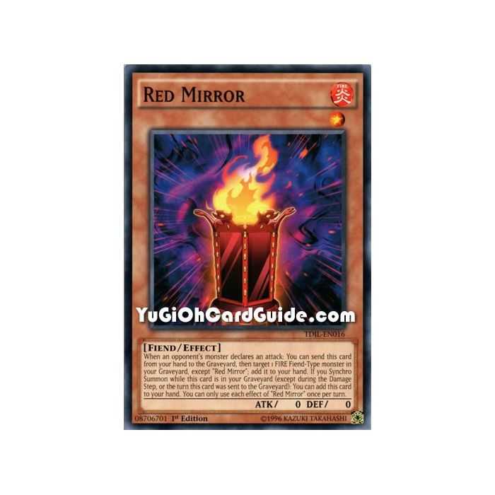 Red Mirror (Common) – The Dark Illusion | Carta YUGIOH en México