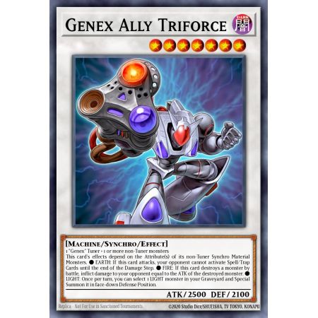 Genex Ally Triforce (Duel Terminal Ultra Parallel Rare)
