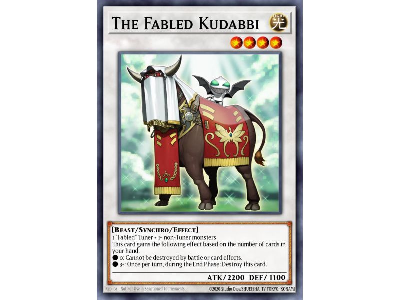 The Fabled Kudabbi (Duel Terminal Super Parallel Rare)