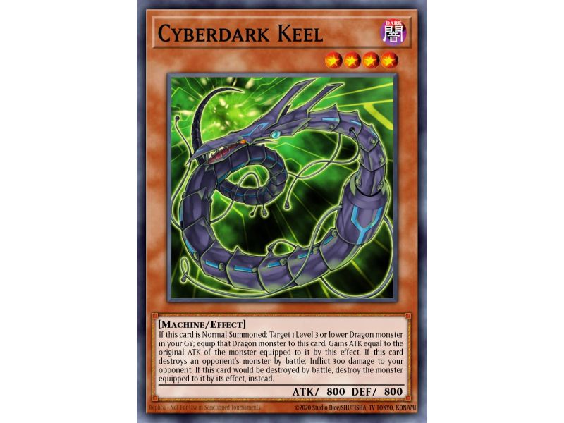 Cyberdark Keel (Duel Terminal Normal Parallel Rare)