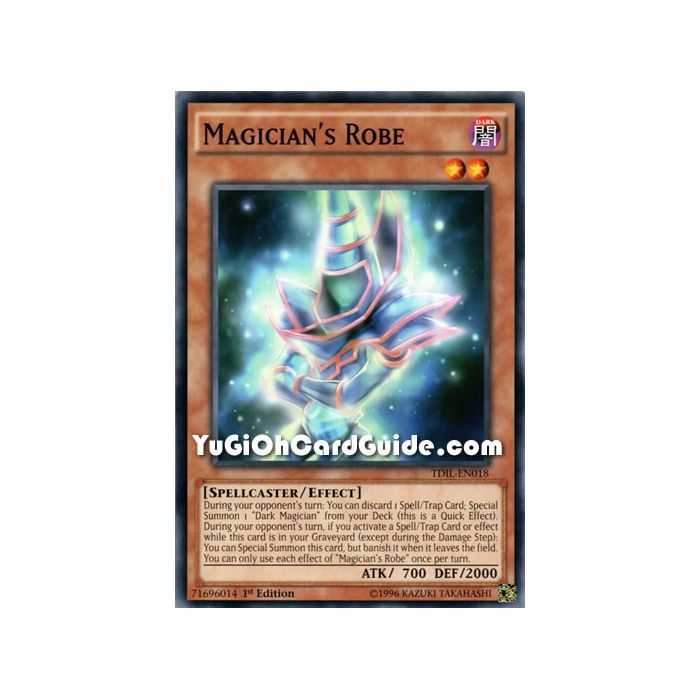 Magician's Robe (Common) – The Dark Illusion | Carta YUGIOH en México