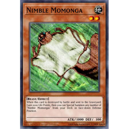 Nimble Momonga (Duel Terminal Normal Parallel Rare)