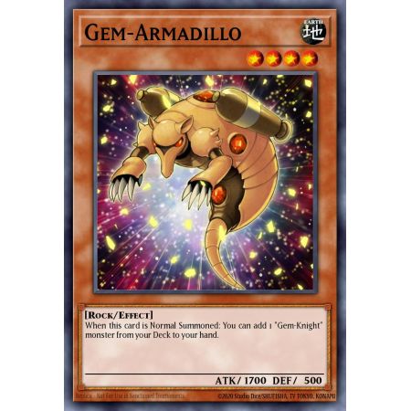Gem-Armadillo (Duel Terminal Rare Parallel Rare)