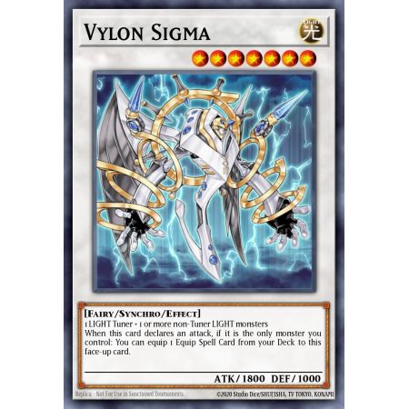 Vylon Sigma (Duel Terminal Super Parallel Rare)
