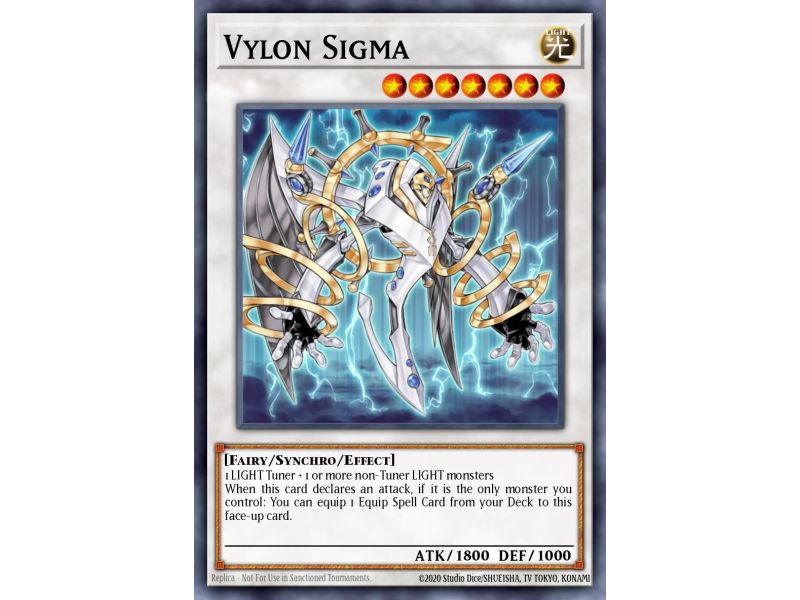 Vylon Sigma (Duel Terminal Super Parallel Rare)