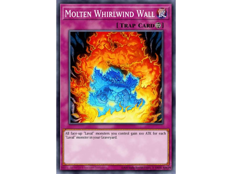 Molten Whirlwind Wall (Duel Terminal Normal Parallel Rare)