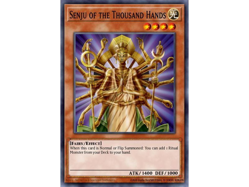 Senju of the Thousand Hands (Duel Terminal Normal Parallel Rare)