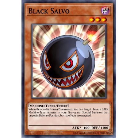 Black Salvo (Duel Terminal Normal Parallel Rare)