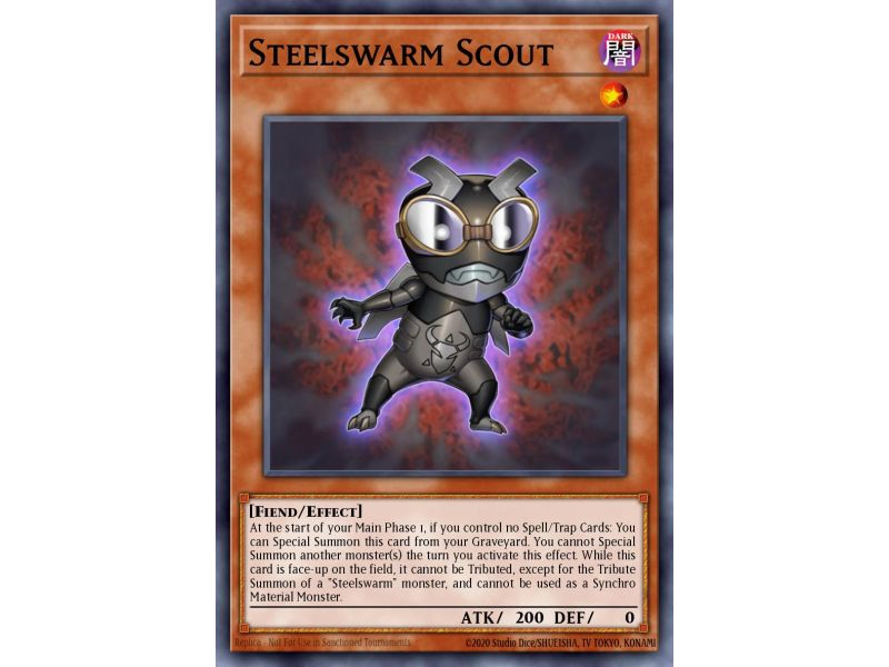 Steelswarm Scout (Duel Terminal Rare Parallel Rare)