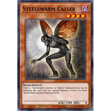 Steelswarm Caller (Duel Terminal Rare Parallel Rare)