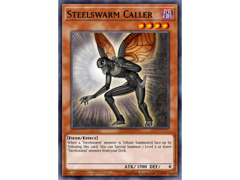 Steelswarm Caller (Duel Terminal Rare Parallel Rare)