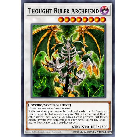 Thought Ruler Archfiend (Duel Terminal Super Parallel Rare)