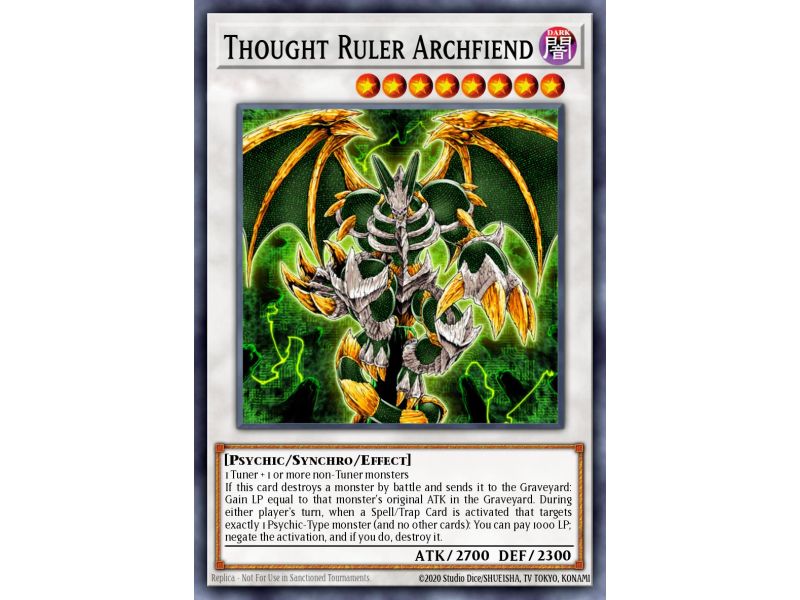 Thought Ruler Archfiend (Duel Terminal Super Parallel Rare)