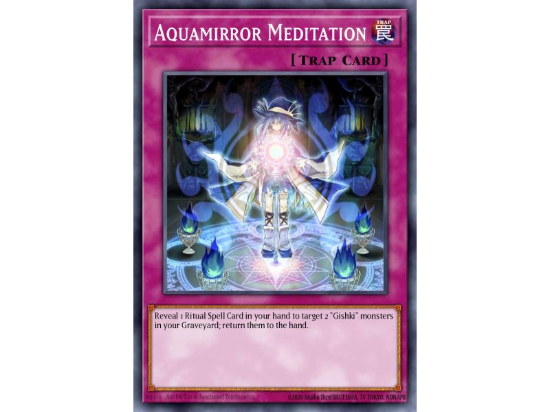 Aquamirror Meditation (Duel Terminal Rare Parallel Rare)