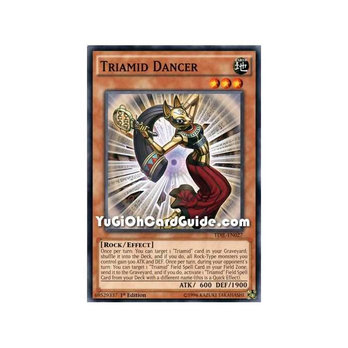 Triamid Dancer (Common) – The Dark Illusion | Carta YUGIOH en México